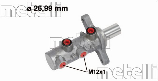 Pompa centrala, frana 05-0729 METELLI