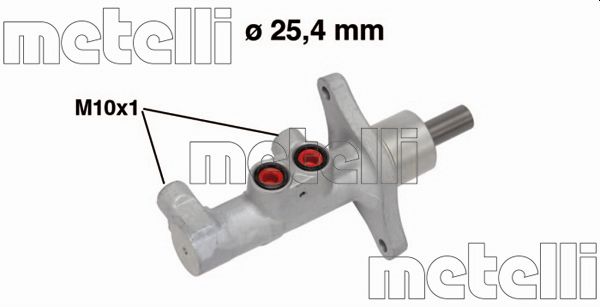 Pompa centrala, frana 05-0731 METELLI