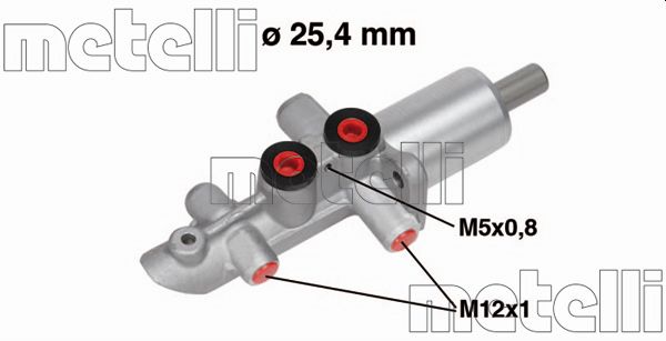 Pompa centrala, frana 05-0735 METELLI