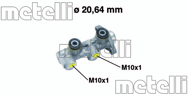 Pompa centrala, frana 05-0760 METELLI