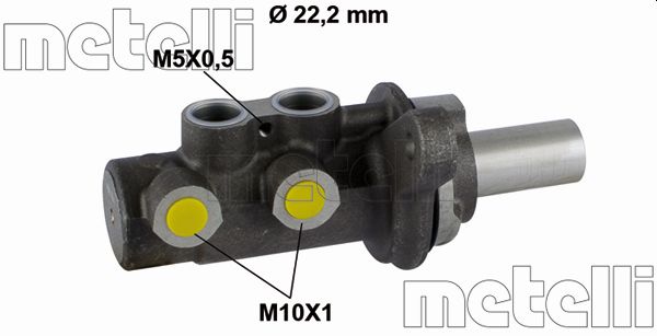 Pompa centrala, frana 05-0783 METELLI