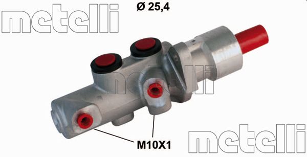 Pompa centrala, frana 05-0851 METELLI