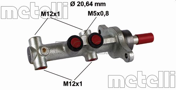 Pompa centrala, frana 05-0865 METELLI