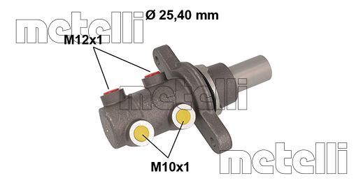 Pompa centrala, frana 05-0868 METELLI