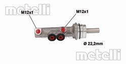 Pompa centrala, frana 05-1116 METELLI
