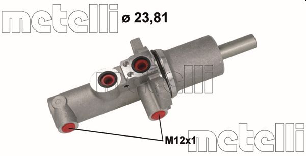 Pompa centrala, frana 05-1145 METELLI