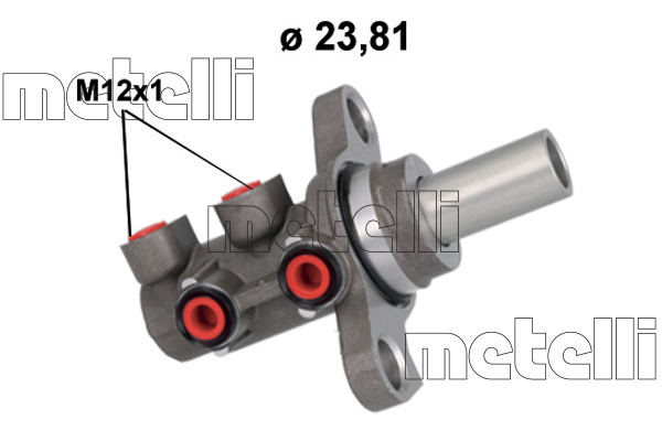 Pompa centrala, frana 05-1184 METELLI