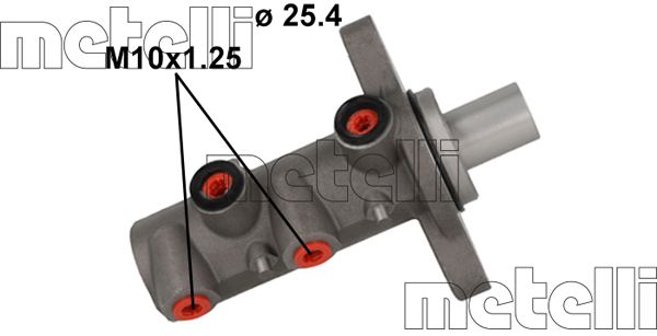 Pompa centrala, frana 05-1189 METELLI