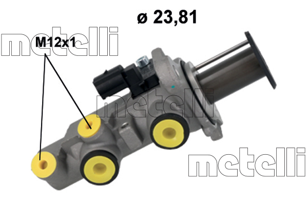 Pompa centrala, frana 05-1250 METELLI