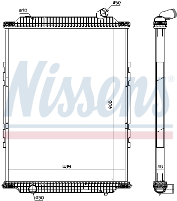 Radiator, racire motor 6378920 NISSENS