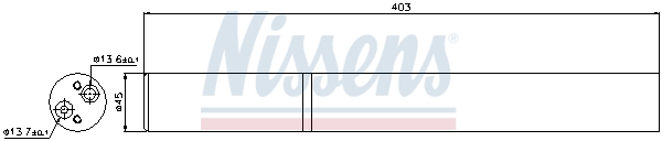 Uscator,aer conditionat 95226 NISSENS