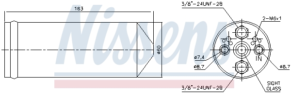 Uscator,aer conditionat 95523 NISSENS