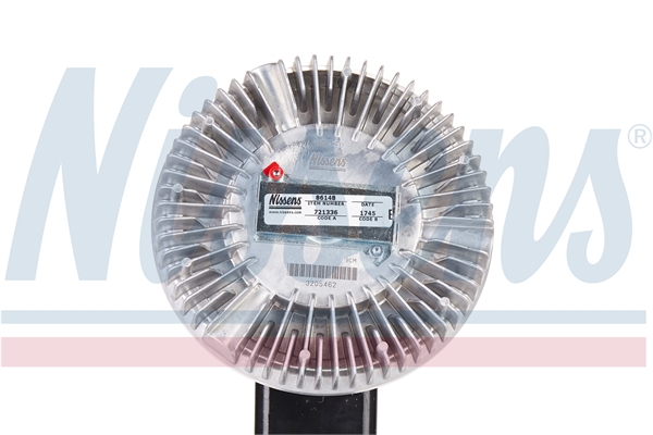 Cupla, ventilator radiator 86148 NISSENS