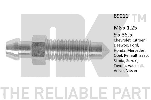 Surub/supapa aerisire 89011 NK