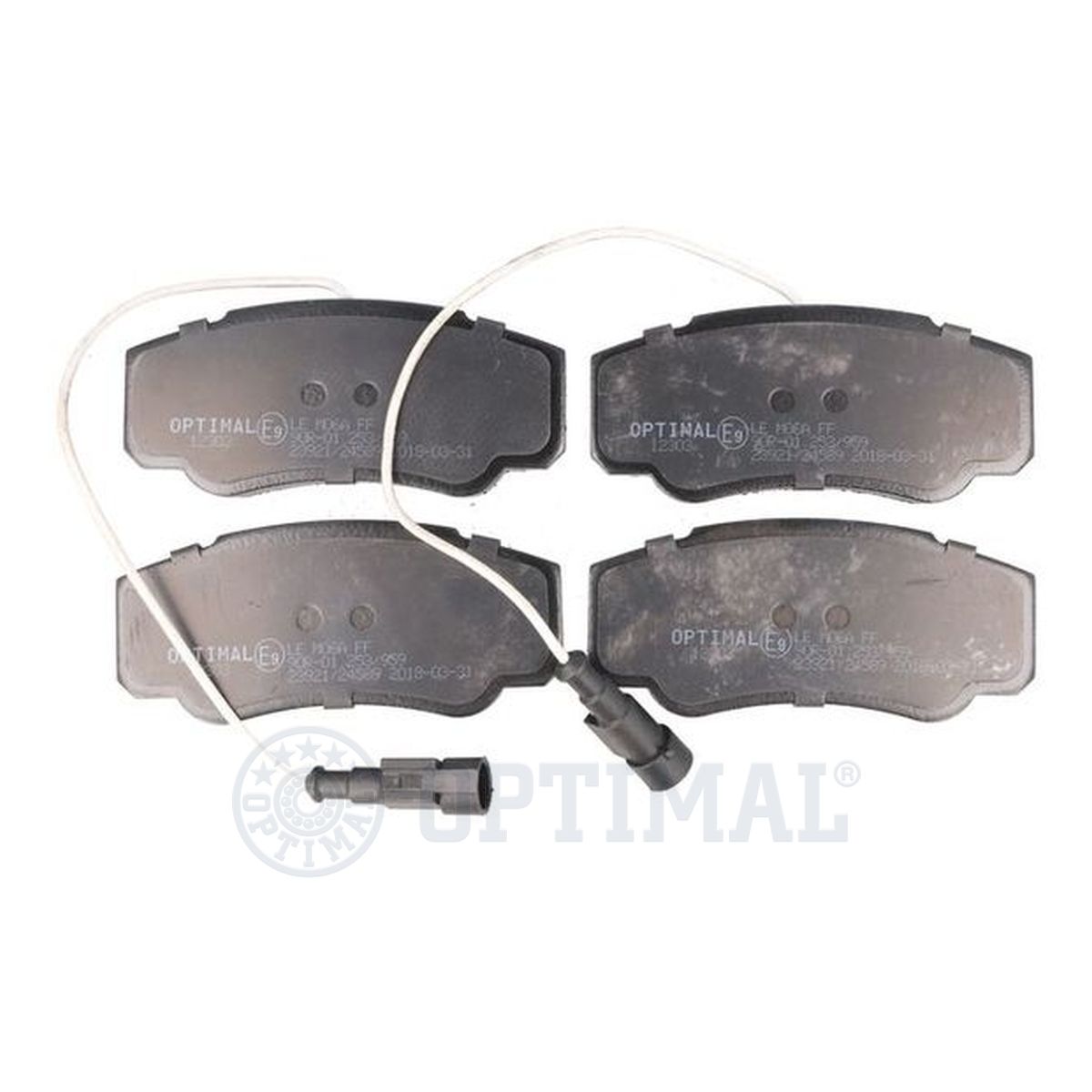 Set placute frana,frana disc 12303 OPTIMAL