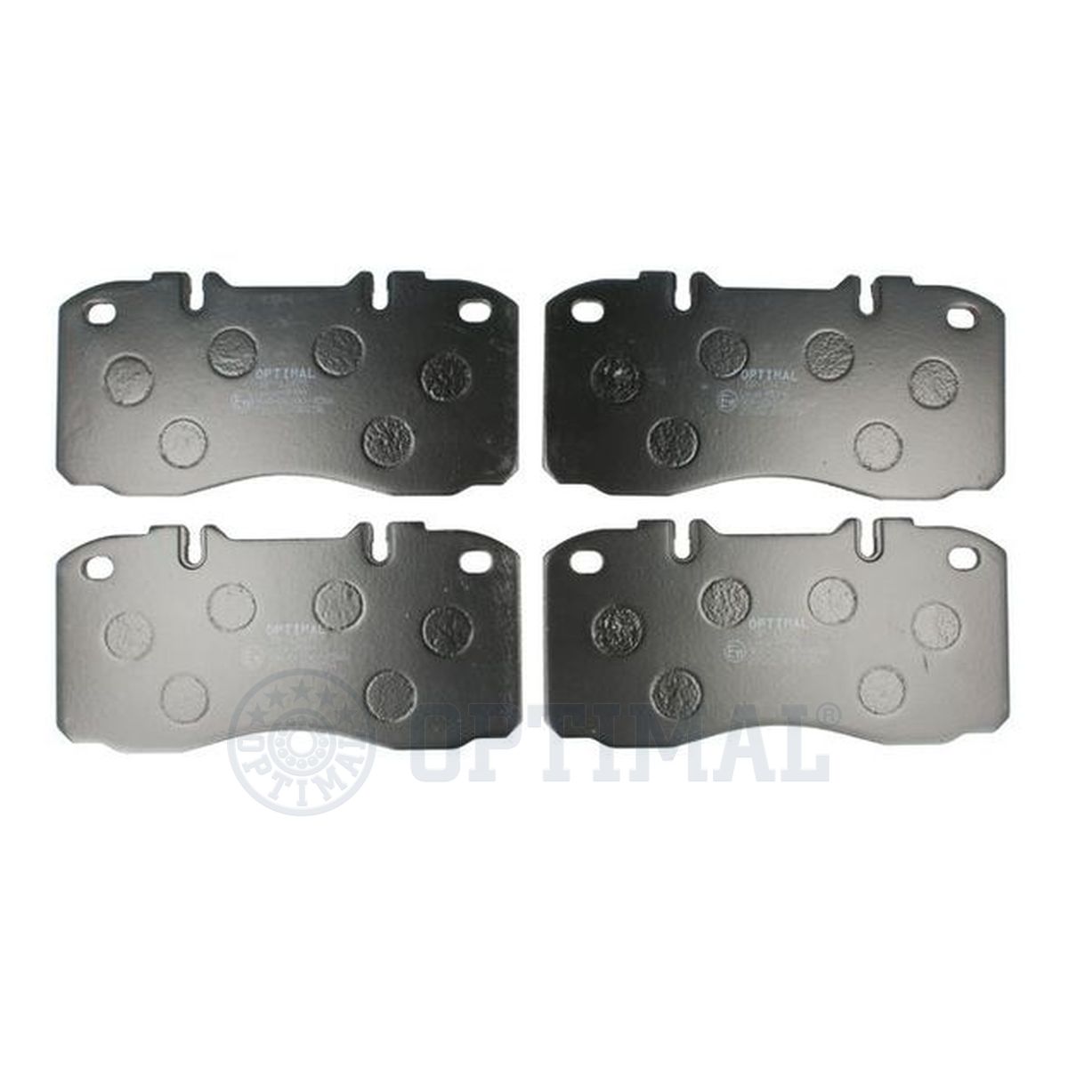 Set placute frana,frana disc 12475 OPTIMAL