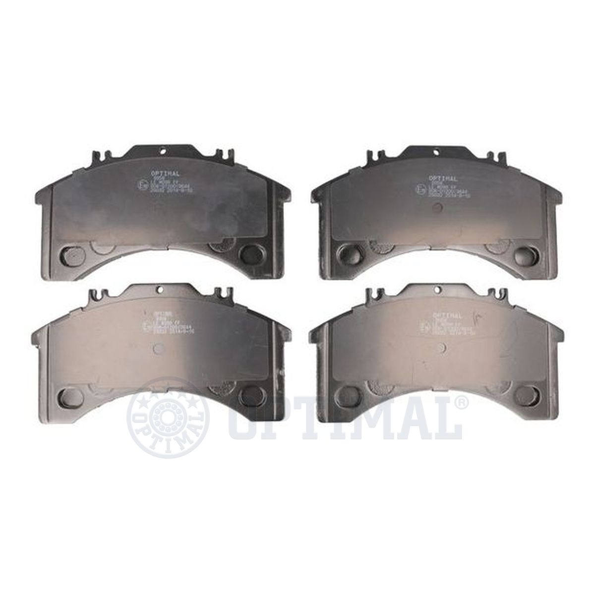 Set placute frana,frana disc 9958 OPTIMAL
