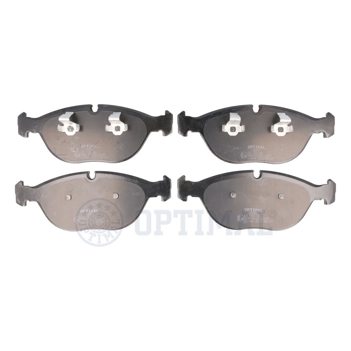 Set placute frana,frana disc BP-10082 OPTIMAL