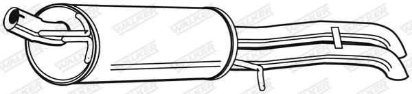 Toba esapament finala 22482 WALKER