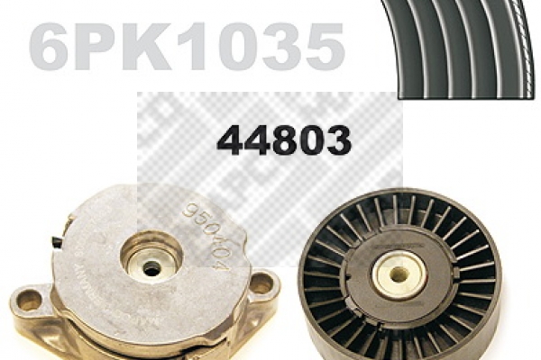 Set curea transmisie cu caneluri 73803 MAPCO