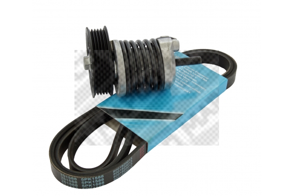 Set curea transmisie cu caneluri 93802 MAPCO