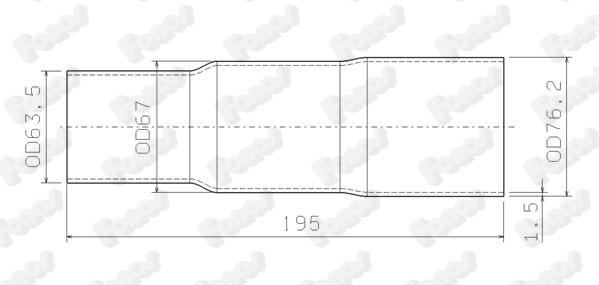 Racord evacuare 32048 FONOS