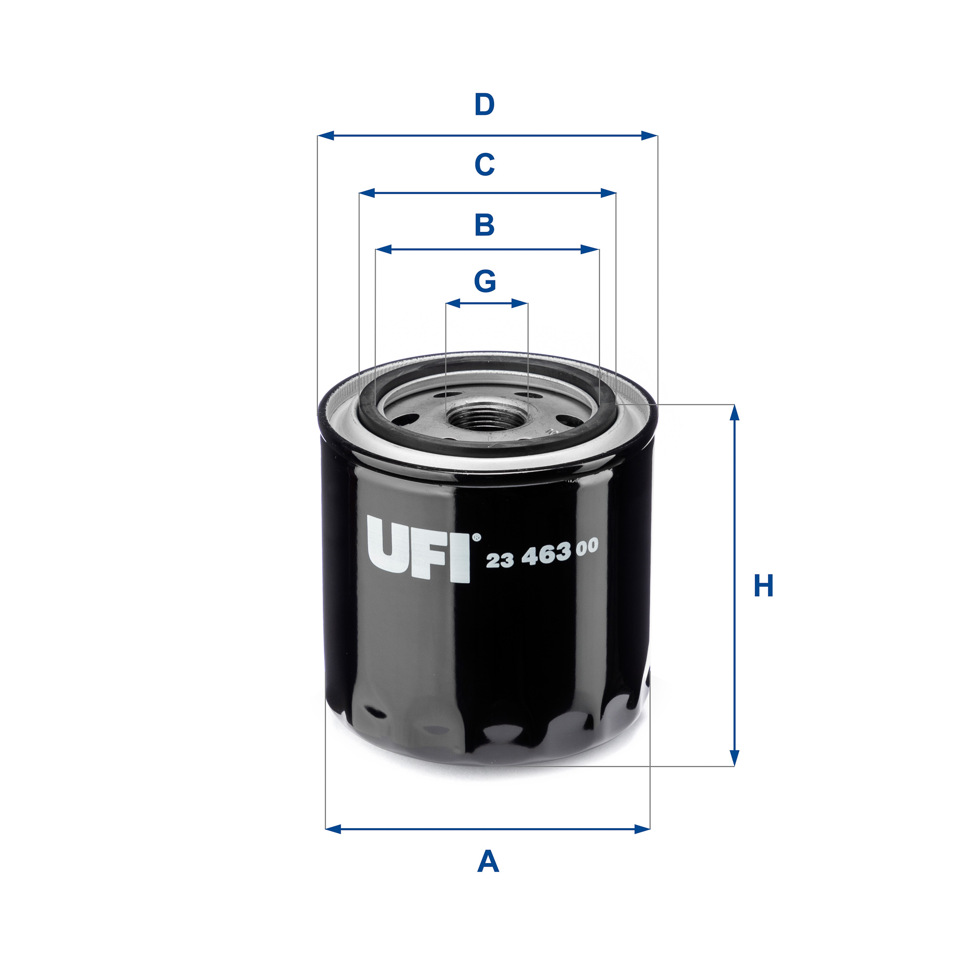 Filtru ulei 23.463.00 UFI