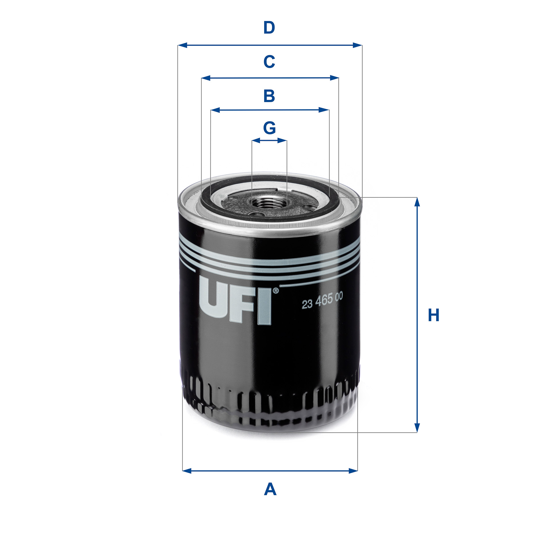 Filtru ulei 23.465.00 UFI