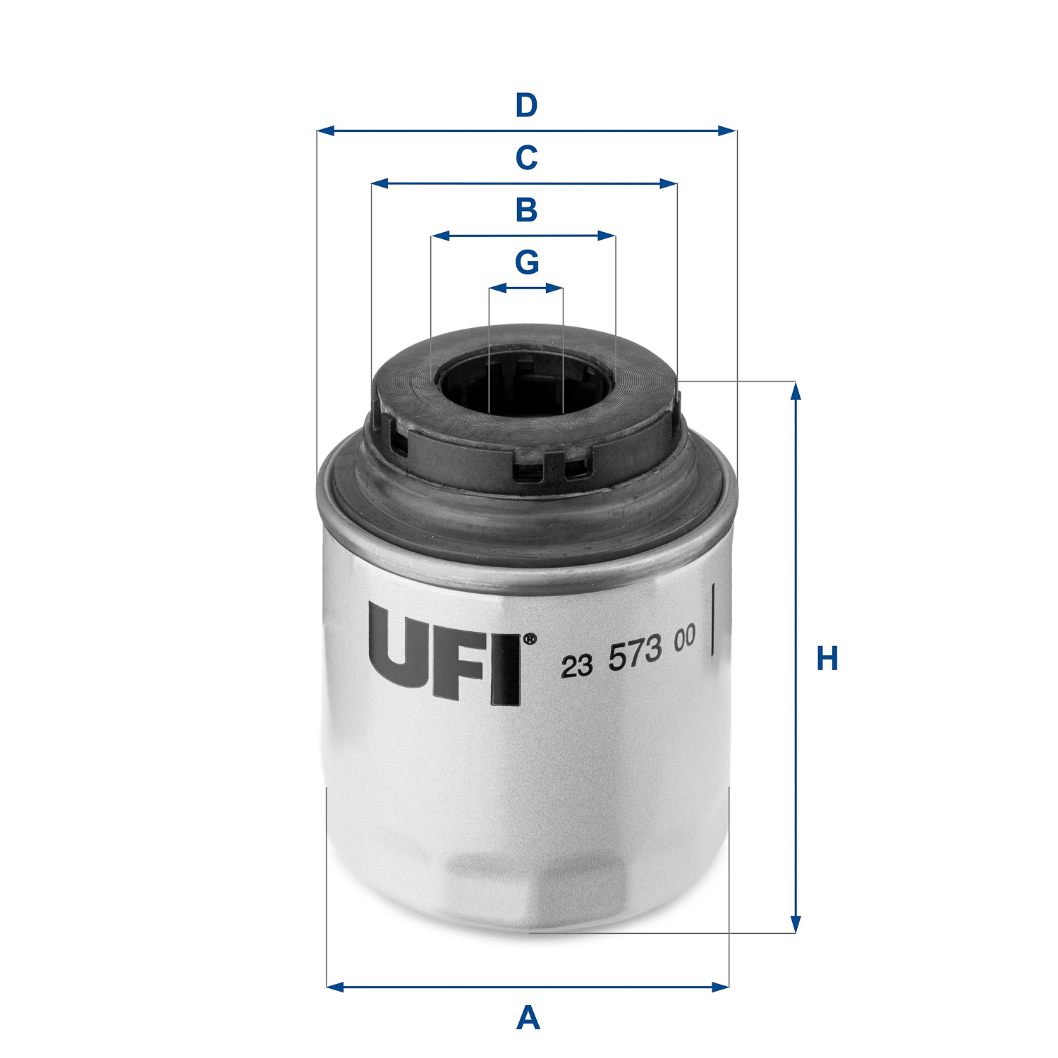 Filtru ulei 23.573.00 UFI
