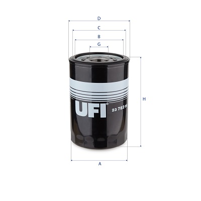 Filtru ulei 23.782.00 UFI