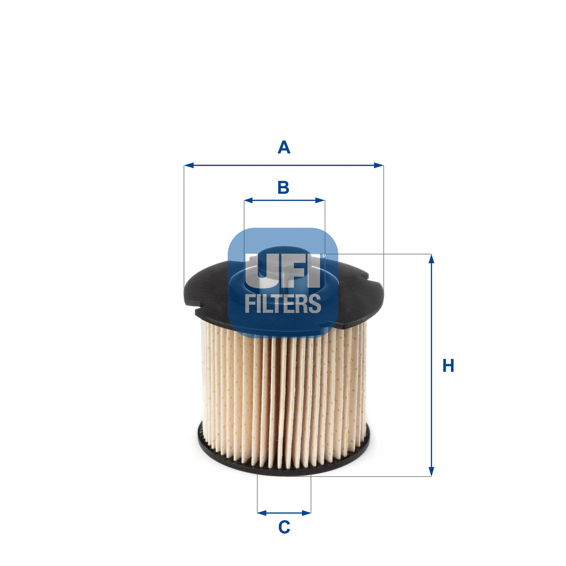 Filtru combustibil 26.104.00 UFI