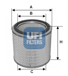 Filtru aer 27.A07.00 UFI