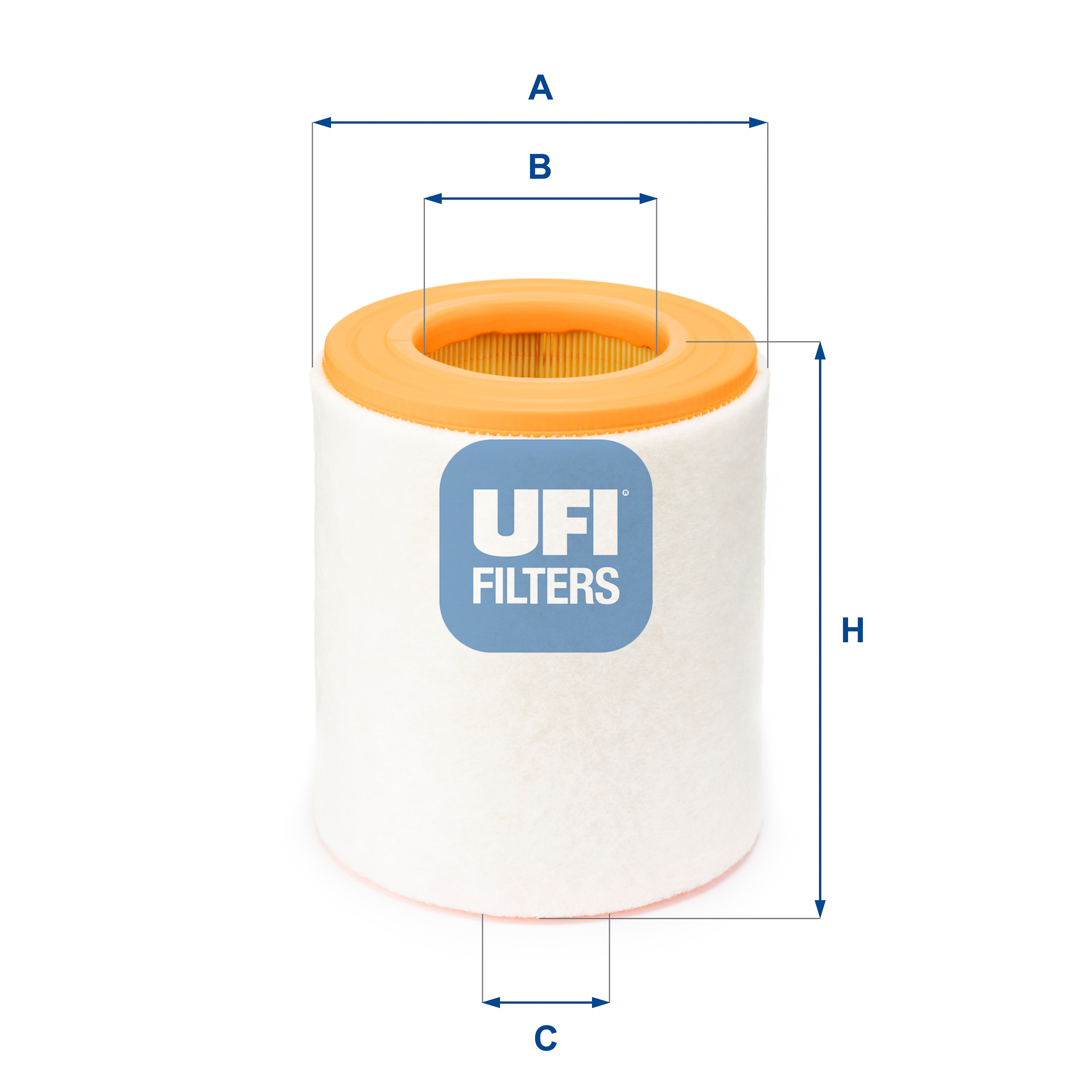 Filtru aer 27.A48.00 UFI
