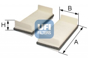 Filtru, aer habitaclu 53.068.00 UFI