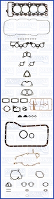 Set garnituri complet, motor 50074200 AJUSA
