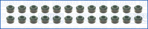 Set garnituri, ax supape 57076000 AJUSA