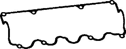 Garnitura, capac supape 440004P CORTECO