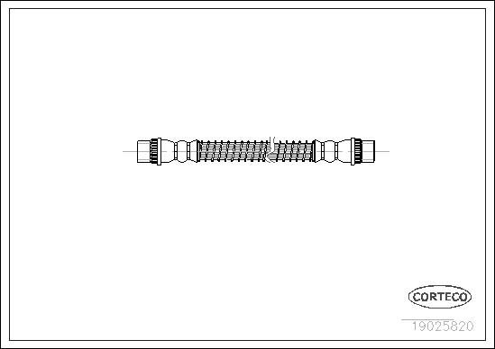 Furtun frana 19025820 CORTECO