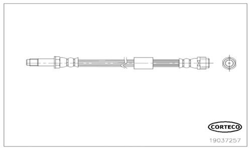 Furtun frana 19037257 CORTECO