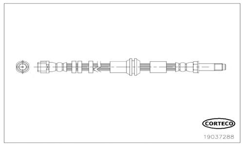 Furtun frana 19037288 CORTECO