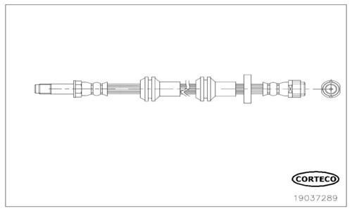 Furtun frana 19037289 CORTECO
