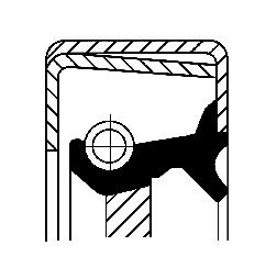 Simering, cutie automata 01019153B CORTECO