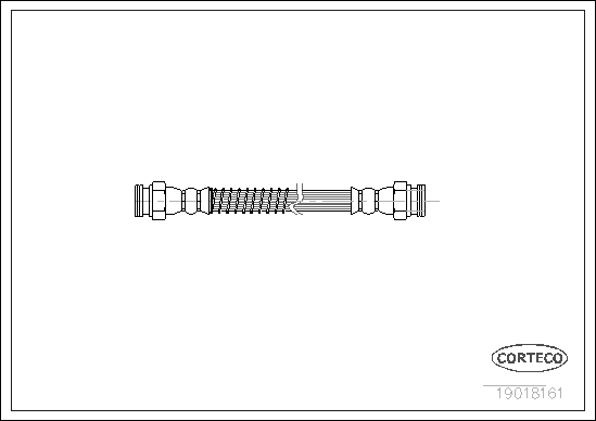 Furtun frana 19018161 CORTECO