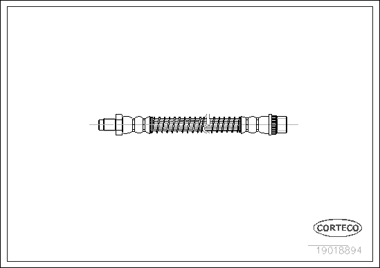 Furtun frana 19018894 CORTECO