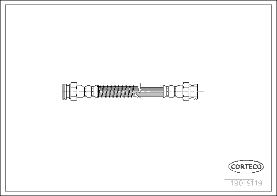 Furtun frana 19019119 CORTECO