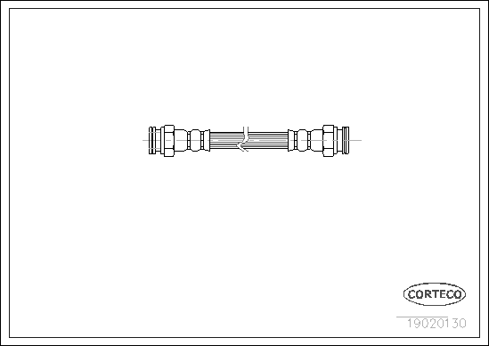 Furtun frana 19020130 CORTECO