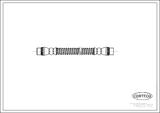 Furtun frana 19025762 CORTECO