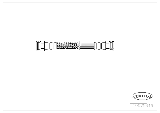 Furtun frana 19025846 CORTECO