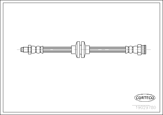 Furtun frana 19029780 CORTECO