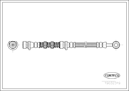 Furtun frana 19032319 CORTECO